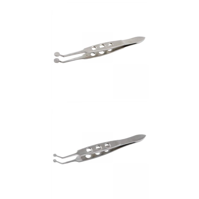 2 Pinzas para Glándulas de Meibomio para de Glándulas Palpebrales Macarena Fórceps para glándulas de Meibomio