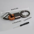 thumbnail image 5 of Vintage Keychain Stylish Key Accessory Metal Rings Key Holder for Key, 5 of 13