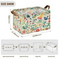 thumbnail image 7 of Yayeee Foldable Storage Basket for Shelves with Handles Waterproof Cloth Bins, Cartoon Animals, 7 of 7