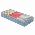 thumbnail image 1 of Grande Capacité Quilt Sac de Rangement, Garde-Robe Vêtements Sac de Rangement Transparent 100x45x15cmA Modèle, 1 of 8
