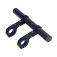 thumbnail image 1 of Yuarrent Barra de extensión para bicicleta de 10/20cm, barra extensora para manillar de bicicleta de montaña o carretera, soporte para velocímetro, Ciclismo Negro y Carbono 20 centímetros Yuarrent OD2865-10B, 1 of 6