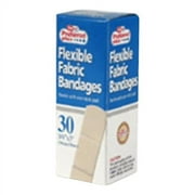Preferred Plus Flexible Fabric Adhesive Bandages Of 3/4 X 3 Inches - 30 Ea, 3 Pack