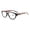 Black, variant on Cat Eye Presbyopic Glasses Oversized Blue Reading Glasses 2.00 for Women Candy Color Trendy Readers +2.00