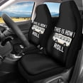 thumbnail image 2 of XYZCANDO Bus Quote Print Front Seats Protector for Man Anti-Scratch Vehicle Interior Cushion Protector Easy to Install Decorative, for Van Sedan Auto, 2 of 10