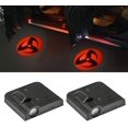 thumbnail image 3 of Luz LED para puerta de coche, proyector con logotipo de Naruto Sharingan, panel de puerta inalámbrico 3D, cortesía de bienvenida, luces de sombra fantasma, ajuste universal, paquete de 2, 3 of 3