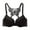 Black, variant on yunLCZ Push Up Everyday Bras Womens Y Shape Beautiful Back Ultra Gather Butterfly Lace Glossy Bra Sexy Bra T-Shirt Bra
