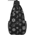 thumbnail image 1 of Puerto Rico Rican Flag Sling bag/Crossbody Backpack/Puerto Rican Shoulder Bag for Travel Hiking Cycling Camping Work, 1 of 1