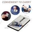 thumbnail image 4 of FIFA Porta Pasaporte y Cartera de Viaje Premium de Cuero PU, Funda de Pasaporte Bloqueo RFID con Ranuras para Tarjetas de Crédito, Estuche para Libro de Pasaporte para Familia 10cm × 15cm, 4 of 6