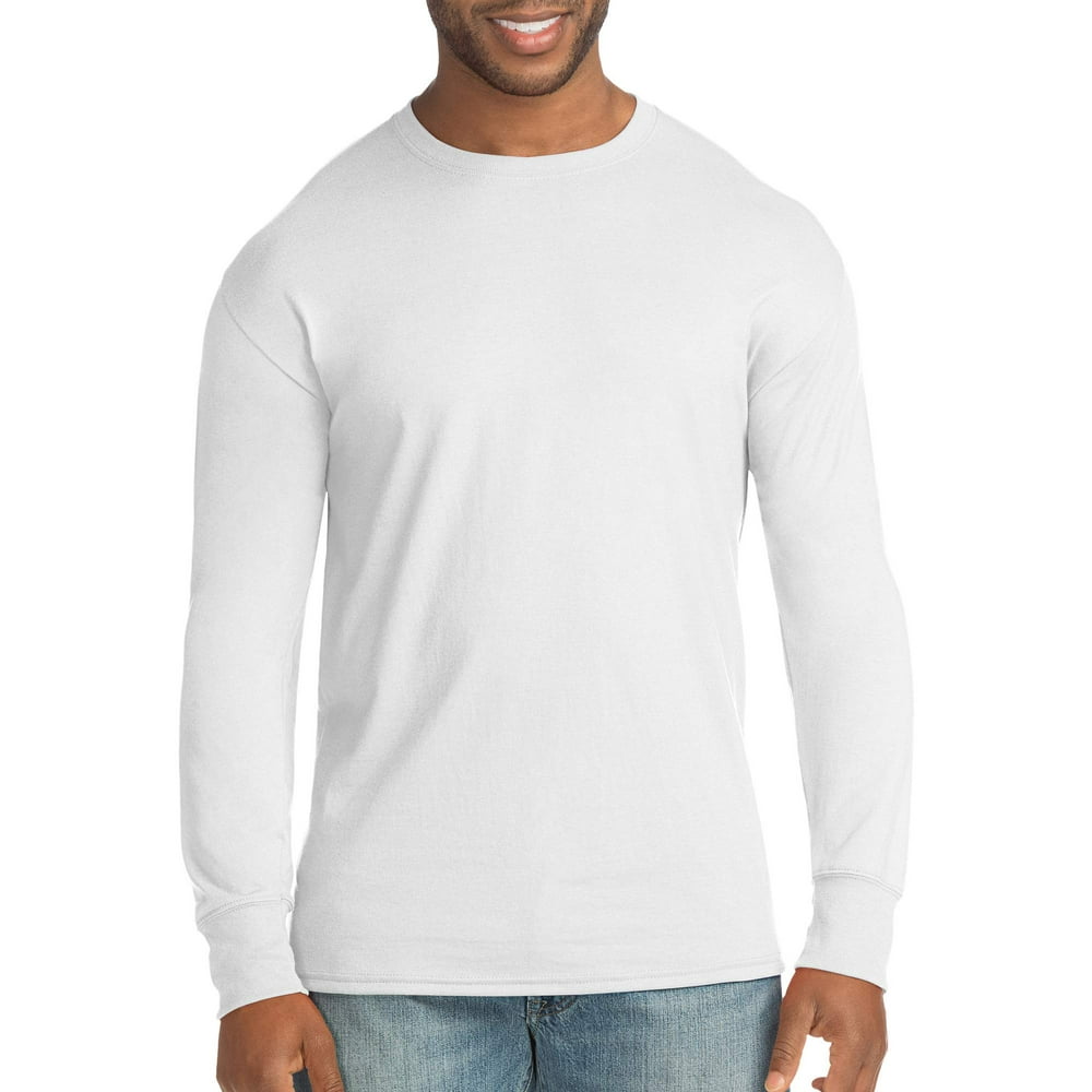 Hanes - Hanes Tall men's freshiq x-temp long-sleeve tee - Walmart.com ...