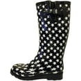 thumbnail image 2 of Women's Rain Boots Waterpoof Rubber Mid Calf Colors Wellie Snow Rainboot, 2 of 4