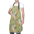 thumbnail image 3 of Uemuo Snake And Floral Pattern Waterproof Apron Adjustable Dishwasher Apron- Apron for Women Men Heavy Duty Work Apron for Dishwashing Chemical Lab, 3 of 9