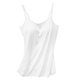 thumbnail image 1 of Sujetador informal suave con relleno para mujer, camiseta sin mangas, camiseta de tirantes finos para mujer, camisola femenina con sujetador integrado WD.WDQZL Cocina, 1 of 5