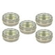 thumbnail image 3 of Tarros de estaño de aluminio, 5 paquetes de de Metal para muestras cosméticas recipiente vacío con ventana para, 3 of 7