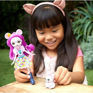 Enchantimals Persida Panther Doll With Mistery Pet - Beach Hair Styling Set
