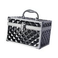 thumbnail image 2 of Kuntesetty Makeup Case Nail Art Storage Vanity Case Sturdy Multifunction Makeup Storage Box Black, 2 of 9