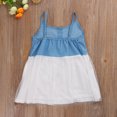 thumbnail image 3 of Matching Mommy and Daughter  Vest Dress Italian Strap Pocket Button Dress Outfits, 3 of 8