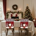thumbnail image 3 of Universal Elastic Spandex Dining Chair Slipcovers Washable Reusable Stretchable Decorative Fitted Covers for Banquet Wedding Holiday Party Events, 3 of 5