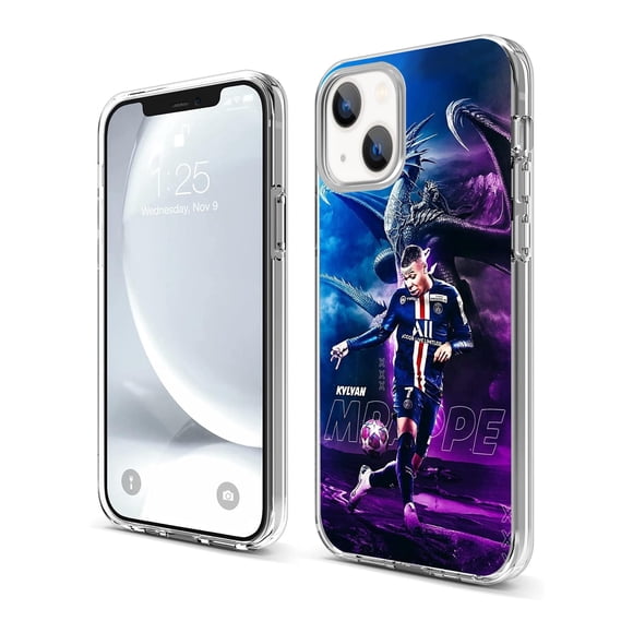Funda de teléfono XUJIAWENYI compatible con iPhone 15, TPU transparente