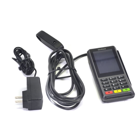 Restored VeriFone P400 Plus Credit Card Reader Touchscreen PIN Pad Bluetooth Terminal (Refurbished)