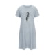 thumbnail image 5 of Camisón corto de talla grande para mujer, camisón de manga corta con estampado de pecho a la moda, camisón para mujer, 5 of 7
