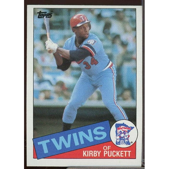 Kirby Puckett Rookie Card 1985 Topps #536