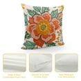thumbnail image 4 of WERPE Decorative Pillow Covers, Floral Bird Throw Pillow Covers with Sparkling Edge, Farmhouse Cushion Cover, Vintage Pillow Case for Couch Bed Sofa Living Room, 4 of 5