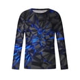 thumbnail image 4 of Nmnitkp Long Sleeve Shirt Trendy and Fashionable Graphic Men's Long Sleeve Shirt Round Neck Cross Print Pullover Top ​​​​​​​​​​​High-Quality and Healthy Fabric Men's Long Sleeve Shirt （Plus Size）, 4 of 5