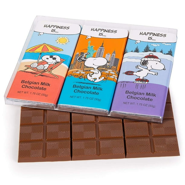 Peanuts Spring Easter Chocolates Candy Snoopy Gift Box 3 Bars Of Gourmet Rich Milk Chocolates Charlie Brown Snacks Gifts For Him Her Kids Boys Girls Birthday Treats Holiday Christmas Basket Walmart Com Peanuts Spring Easter Chocolates Candy Snoopy Gift Box 3 Bars Of Gourmet Rich Milk Chocolates Charlie Brown Snacks Gifts For Him Her Kids Boys Girls Birthday Treats Holiday Christmas Basket Walmart Com
