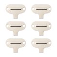 thumbnail image 1 of FRCOLOR Needle Board Screwdriver Sewing Machine Screwdriver for Needle Board Maintenance Made of Metal Silver Color Fits Easily on Machine 6pcs,1.18"X0.79"X0.08", 1 of 5