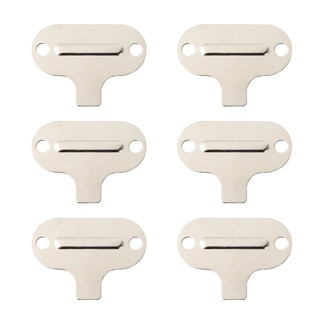 FRCOLOR Needle Board Screwdriver Sewing Machine Screwdriver for Needle Board Maintenance Made of Metal Silver Color Fits Easily on Machine 6pcs,1.18"X0.79"X0.08"