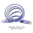 thumbnail image 2 of NICEXMAS Cat5 Cable Patch Lan Cable Home Network Cable Flat Cable Ethernet Cable Short Cable Router, 2 of 7