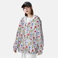 thumbnail image 3 of Lsque Tulips Flowers UPF 50+ Lightweight Sun Protection Men's Women's Long Sleeve Shirt, Hoodie Performance -Small, 3 of 9