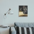 thumbnail image 2 of Stupell Industries Labrador Resting Pet Dog Portrait Brown Black Wall Plaque, 13 x 19, Design by George Dyachenko, 2 of 6