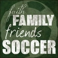 thumbnail image 2 of Gibbons, Lauren 26x26 White Modern Wood Framed Museum Art Print Titled - Soccer Friends, 2 of 4