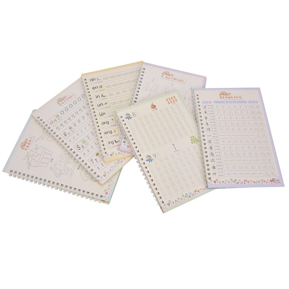 Chinese Calligraphy Copybook Reusable Groov e Repeated Writing for Kid Student 
