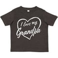 thumbnail image 3 of Inktastic I Love My Grandpa in White Chalk Heart Boys or Girls Toddler T-Shirt, 3 of 5