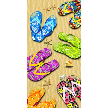 Kaufman Sales Sandals 100pct Cotton Beach Towel