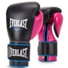 Everlast P00000745 Women's 12 Ounce Powerlock Hook & Loop Training Gloves, Pink