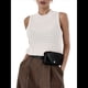 thumbnail image 3 of Suéter de Punto de Verano para Mujer, Camiseta Sin Mangas con Cuello Redondo de Crochet, Blusa Informal Sin Mangas con Aberturas M, 3 of 8