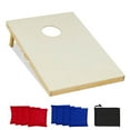 thumbnail image 1 of Costway Tablero de juego de Corn Hole portátil de 90 cm x 60 cm. Incluye 8 bolsas de frijoles de madera maciza., 1 of 4