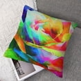 thumbnail image 7 of Large Colorful Rose Watercolor' Floral Throw Cushion Pillow Cover for Living Room, Sofa, 7 of 7