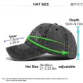 thumbnail image 2 of Gorra de béisbol Anime Route 66 Dad Hat ajustable de algodón, 2 of 2