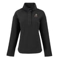 thumbnail image 2 of Women's Cutter & Buck  Black Cleveland Browns Hunts Point Eco Half-Snap Sweatshirt, 2 of 3