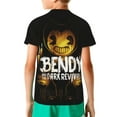 thumbnail image 5 of Bendy And The Ink Machine Boys Girls 3d Graphic Printed T-Shirt Crewneck Short Sleeve Tees, 5 of 7