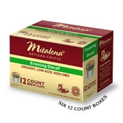 Mitalena Brand - 72 ct. Evening Decaf Organic Arabica Low Acid Coffee Single Serve Brew Cups