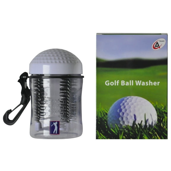 Ascent Golf Ball Washer Cleaner - Golfer's Best Gift Idea, Accessory, Gift For Men Women, Souvenir, Present