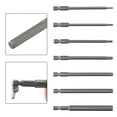 thumbnail image 2 of Bgsha 100mm Length Metric Hex Head Allen Wrench Drill Bit Magnetic Hex Screwdriver Set, 2 of 9