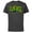 Charcoal, variant on Loki Retro Comic - Short Sleeve Cotton T-Shirt for Adults - Customized-Black