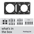 thumbnail image 4 of Mount Adapter Plate – Universal Extension Bracket, Fits Monitor Arms, Securely Mount Small Computers Behind Display, 4 of 5