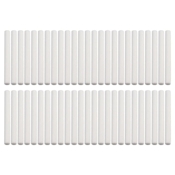 50 Pieces 2.8 X 0.3 Inch Car Diffuser Sponges Refill Sticks Humidifier Filter Replacement Wick Absorbent Sponge Sticks for Mini Car Office Bedroom Humidifier Ultrasonic Aroma Diffuser
